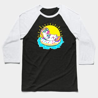 Unicorn Summer Baseball T-Shirt